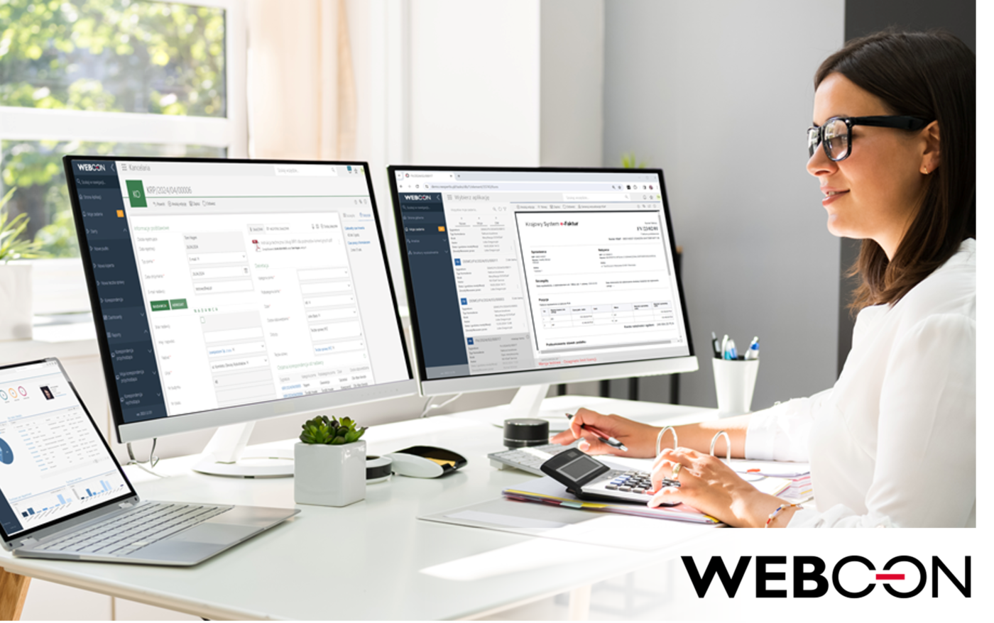 Elektroniczny obieg faktury z ksef webcon nexpertis