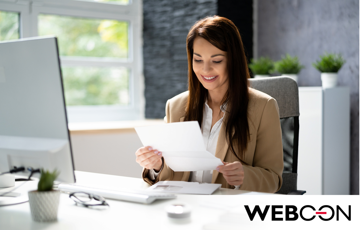 Obieg korespondencji wychodzącej w system obiegu dokumentów WEBCON