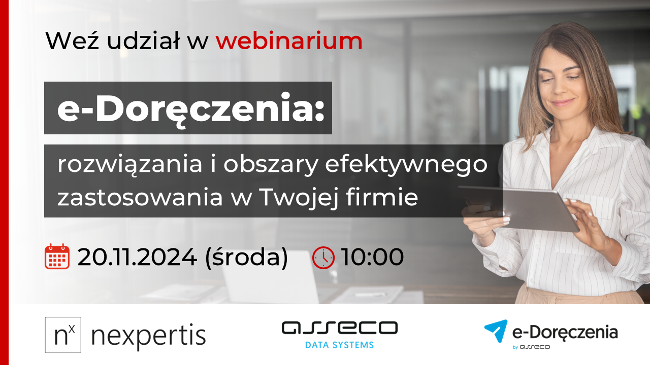 edoręczenia nexpertis asseco webinarium