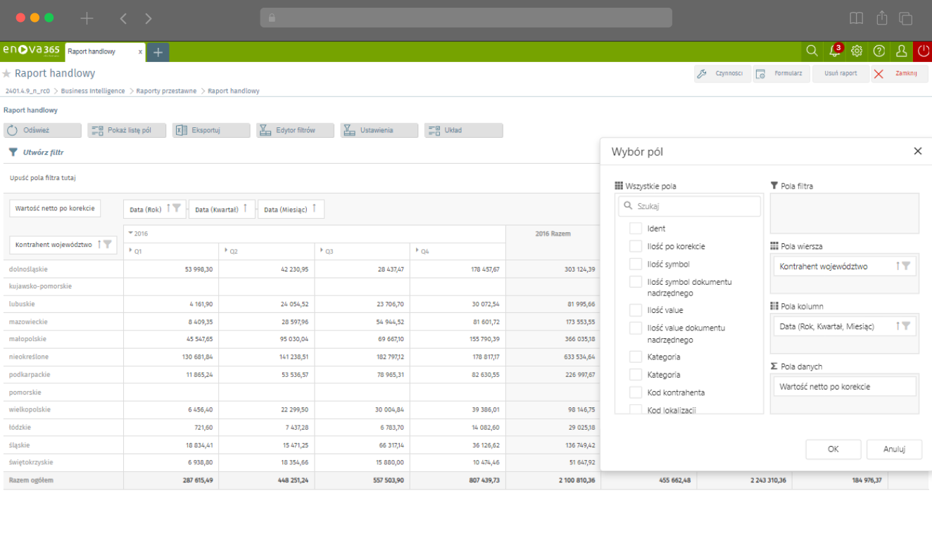 enova 365 Analizy ad-hoc – elastyczność i szybkie reakcje