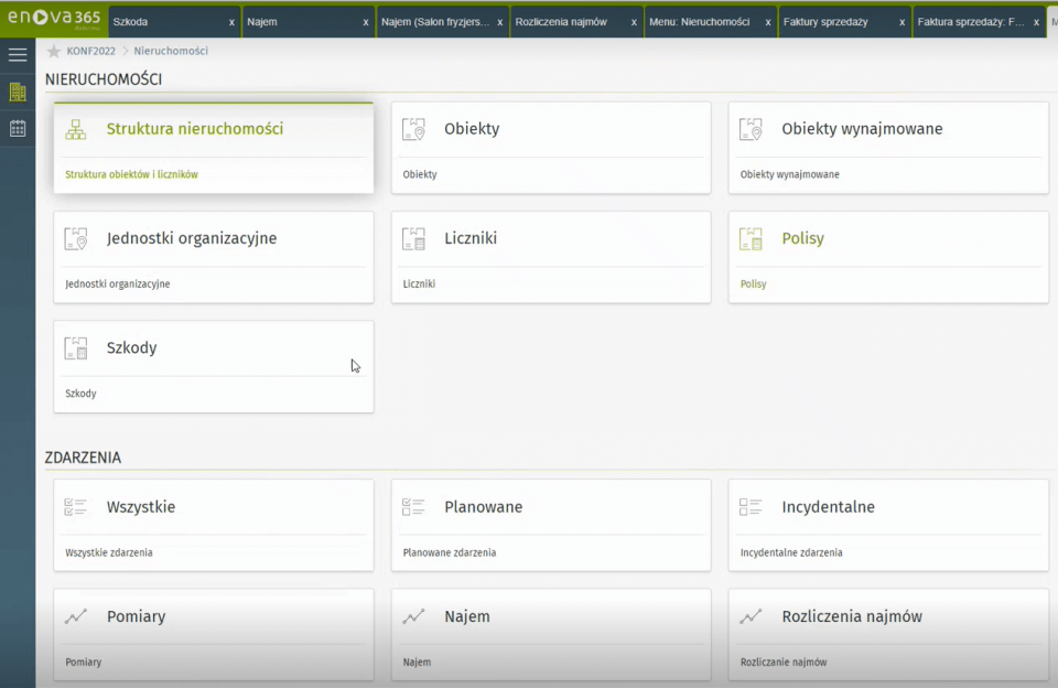 Program do zarządzania nieruchomościami - enova365