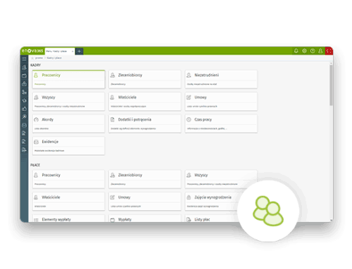 enova365 Kartoteki pracowników – kompleksowa baza danych