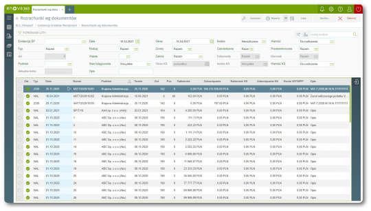 erp enova 365 Rozrachunki i rozliczenia – pełna kontrola nad finansami