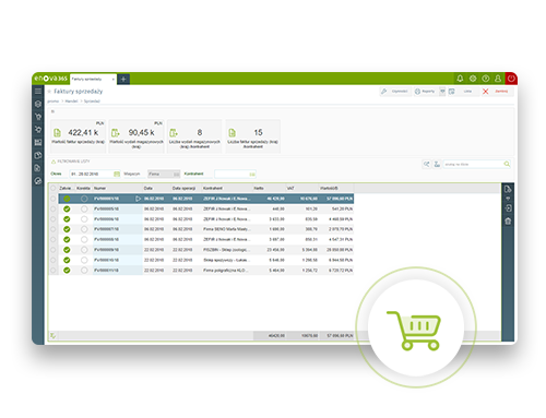 enova365 obsługa Sprzedaży